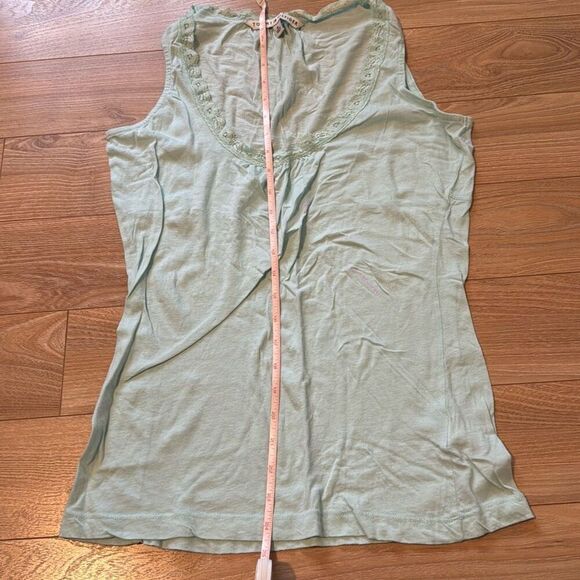 Tommy Hilfiger Teal Sleeveless Top Size Medium - Picture 4 of 5